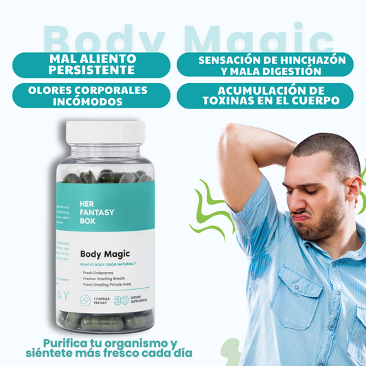 BODY MAGIC – Tu Secreto para un Cuerpo Fresco, Ligero y Sin Olores