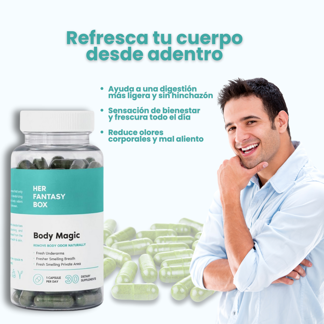 BODY MAGIC – Tu Secreto para un Cuerpo Fresco, Ligero y Sin Olores