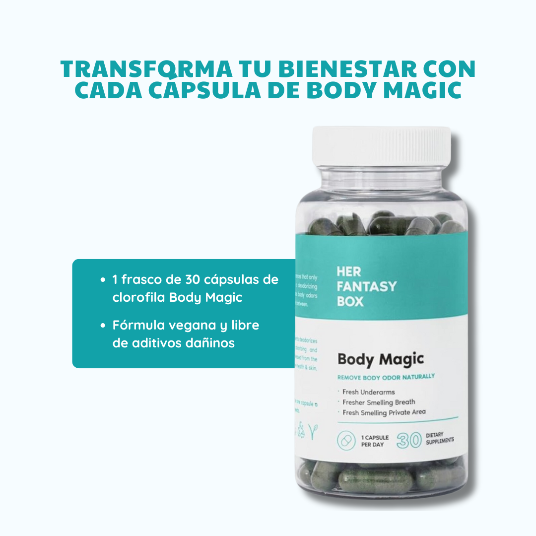 BODY MAGIC – Tu Secreto para un Cuerpo Fresco, Ligero y Sin Olores